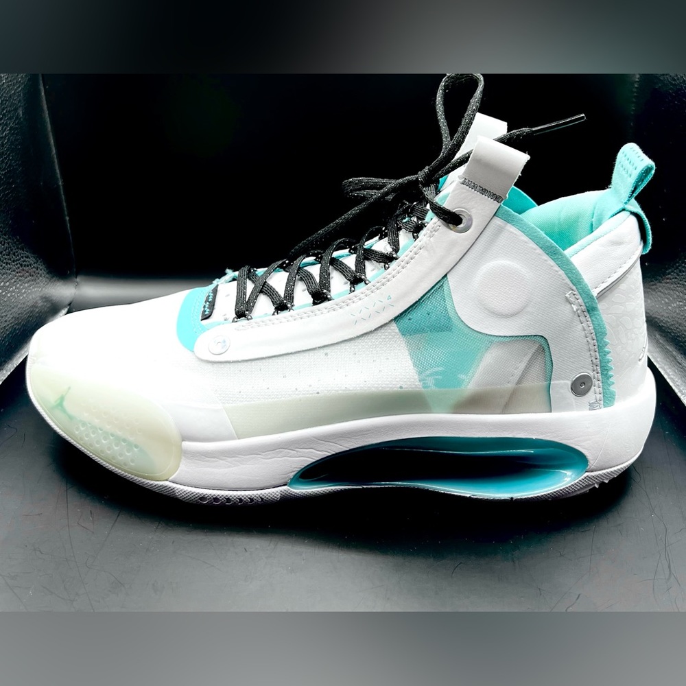 Men’s Air Jordan 34 BG 'Snow Leopard' Basketball Shoes